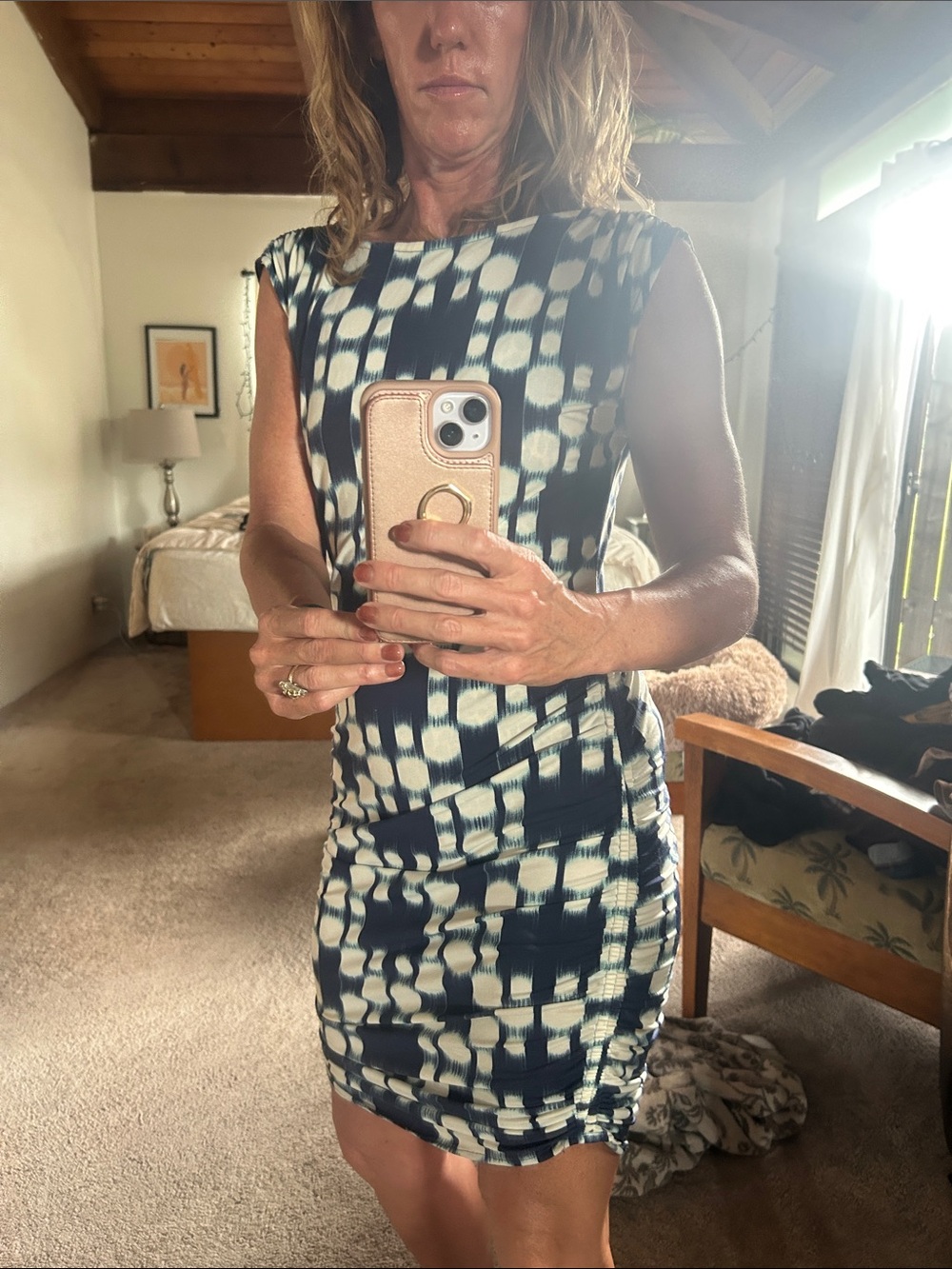 Tori Richard bodycon dress